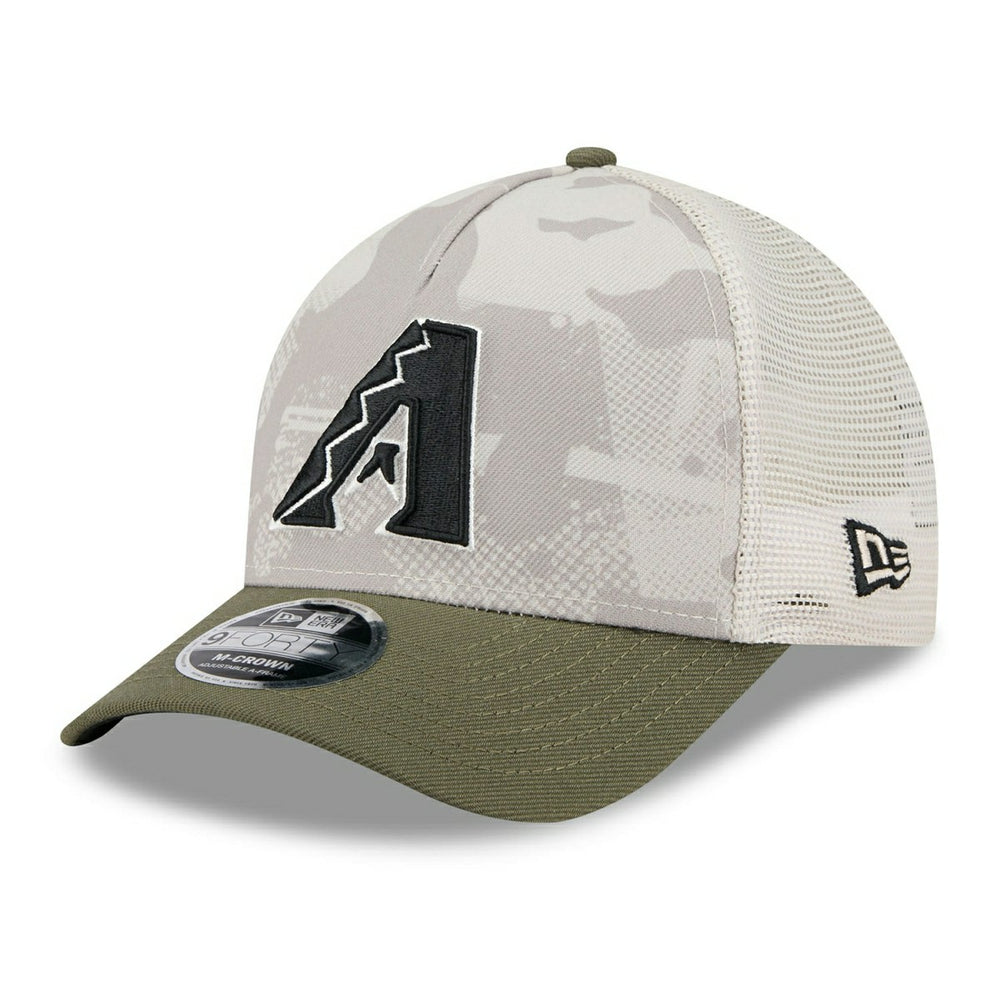 Arizona Diamondbacks 2025 MLB Armed Forces 9FORTY M-Crown A-Frame Snapback Cap - Taass sale