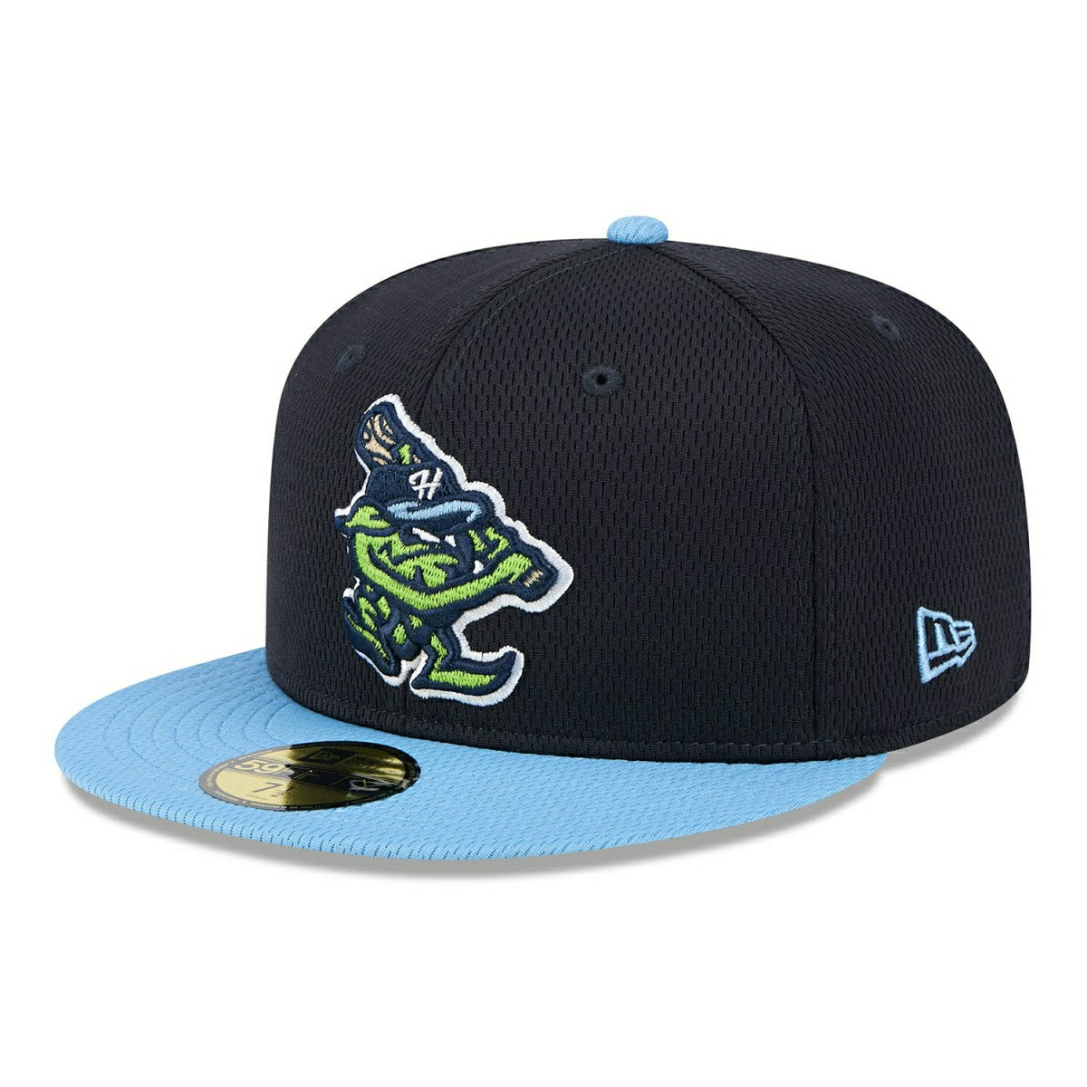 Hillsboro Hops MiLB Batting Practice Authentic 59FIFTY Fitted Cap Navy - Taass for sale