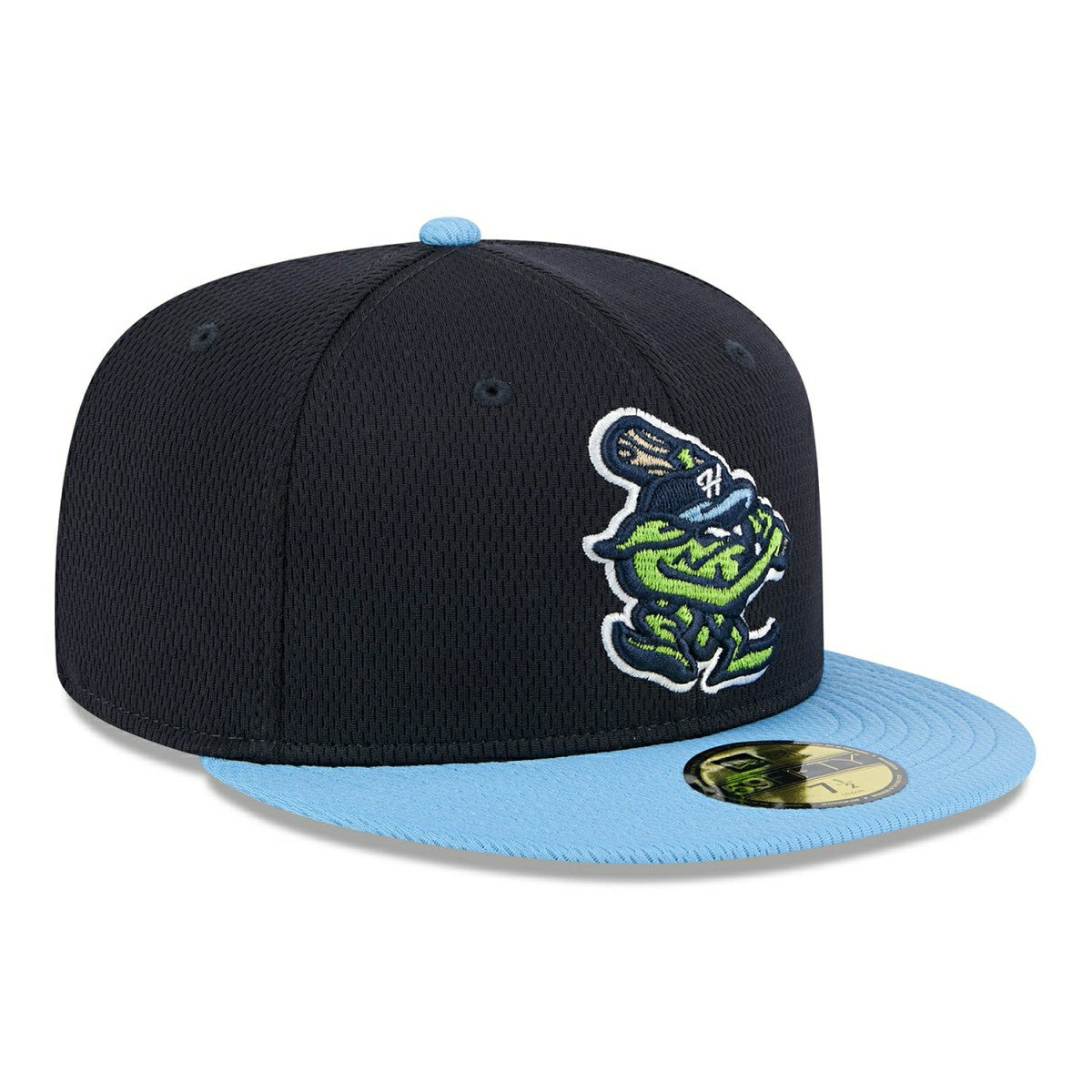 Hillsboro Hops MiLB Batting Practice Authentic 59FIFTY Fitted Cap Navy - Taass for sale