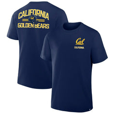 California Golden Bears Defender Cotton NCAA T-Shirt Navy - Taass on sale