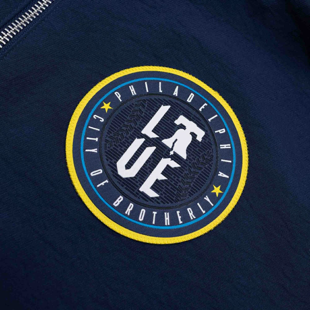 Philadelphia Phillies 2024 City Connect MLB Authentic Nike Bomber Jacket Navy - Taass Online