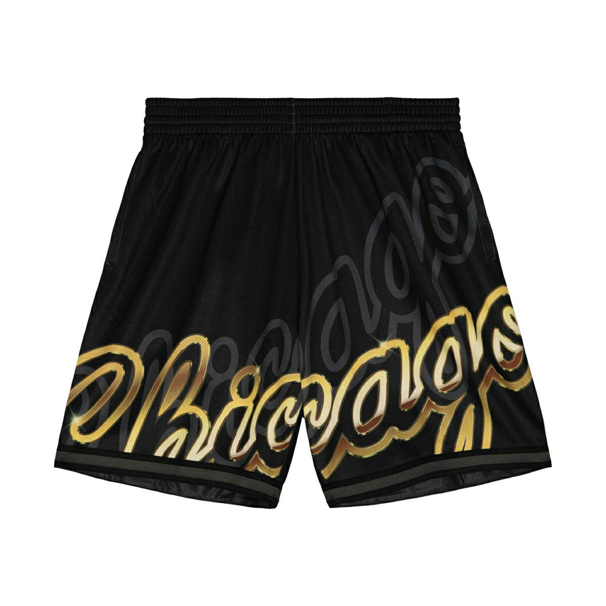 Chicago Bulls Big Face 4.0 Mitchell & Ness NBA Shorts Black - Taass US