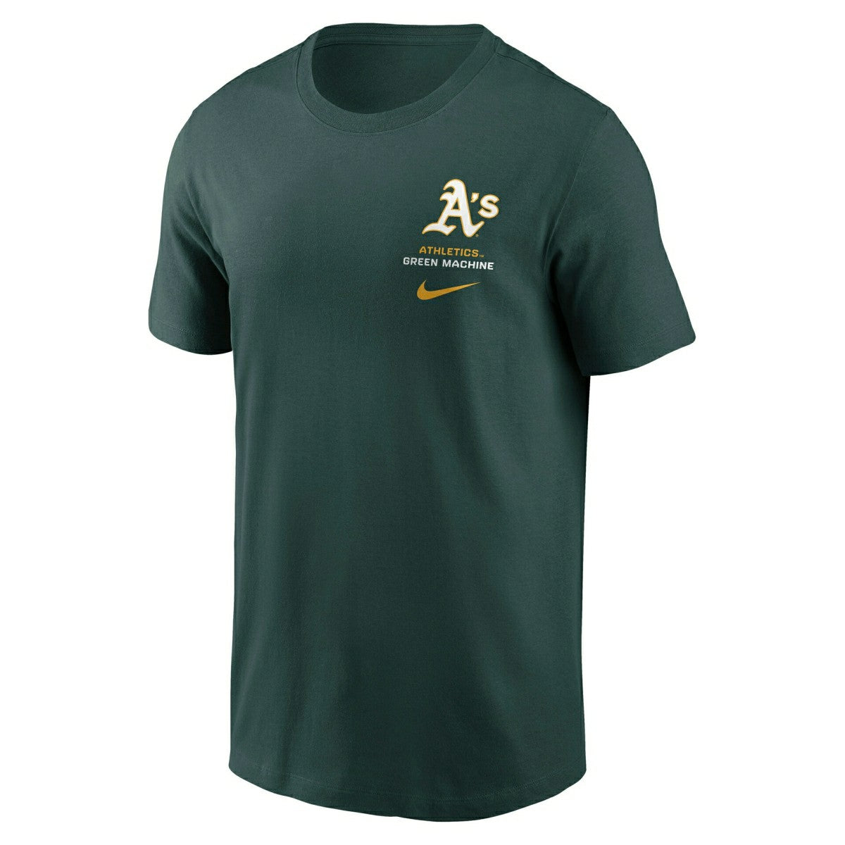 Athletics Primetime 2-Hit T-Shirt Green - Taass for sale