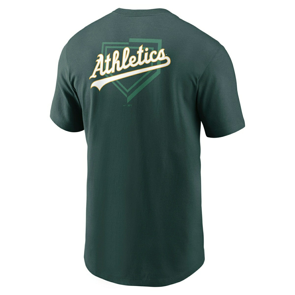Athletics Primetime 2-Hit T-Shirt Green - Taass for sale