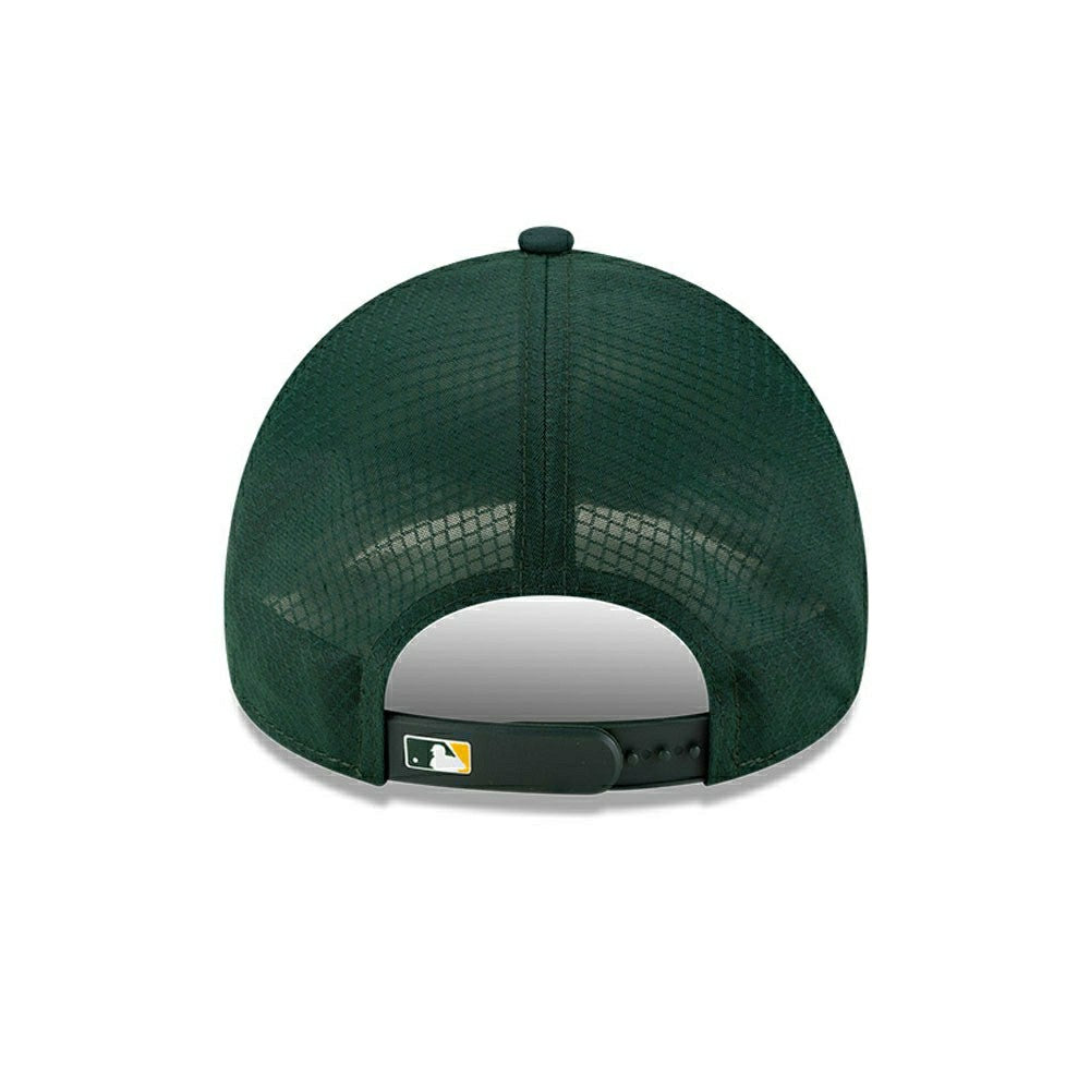 Athletics 2026 MLB Batting Practice 9FORTY APEX Trucker Cap Green - Taass Online