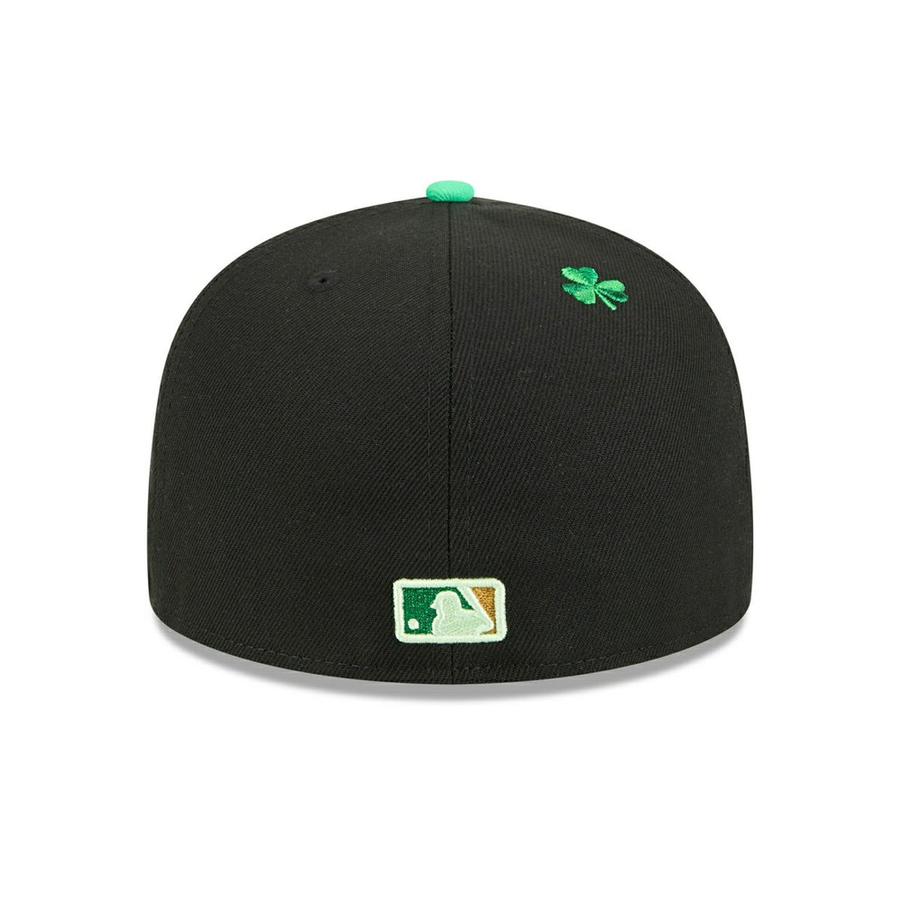Athletics 2026 St. Patrick's Day MLB Authentic 59FIFTY Cap Black - Taass sale