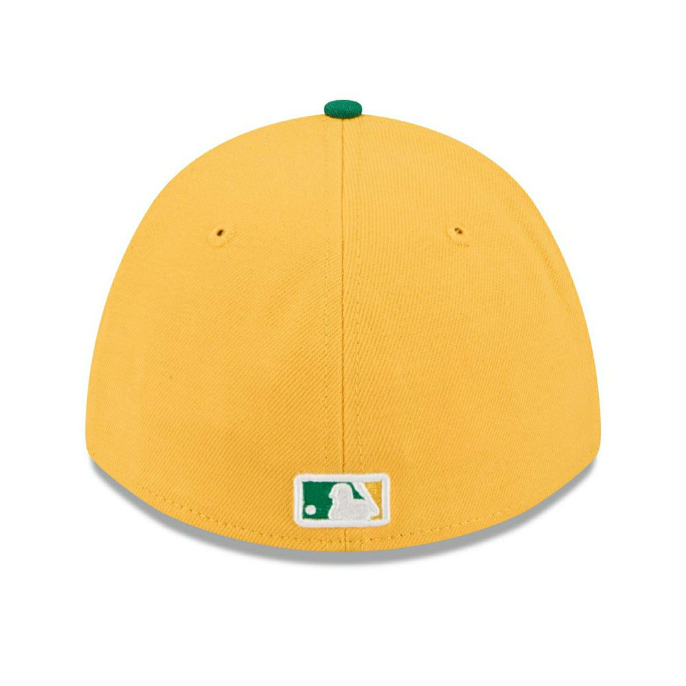 Athletics 2026 MLB Spring Training 39THIRTY M-Crown Flex Cap Yellow - Taass Online