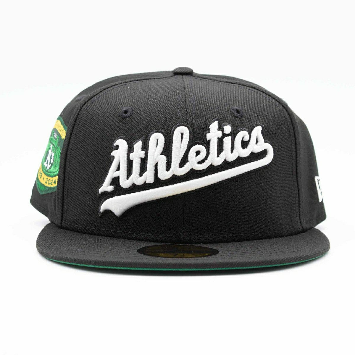 Athletics Oakland Coliseum 59FIFTY Fitted MLB Cap Black - Taass discount