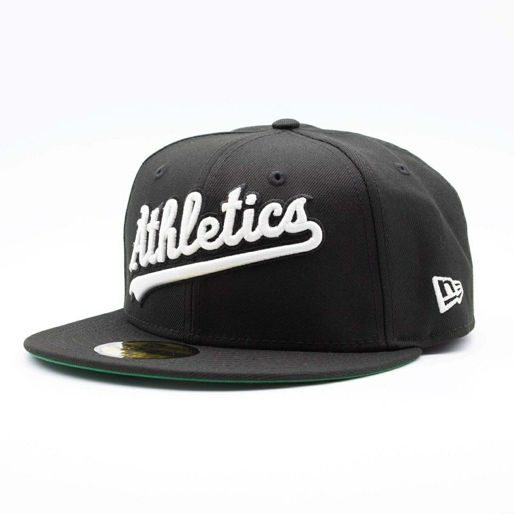 Athletics Oakland Coliseum 59FIFTY Fitted MLB Cap Black - Taass discount