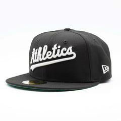 Athletics Oakland Coliseum 59FIFTY Fitted MLB Cap Black - Taass discount