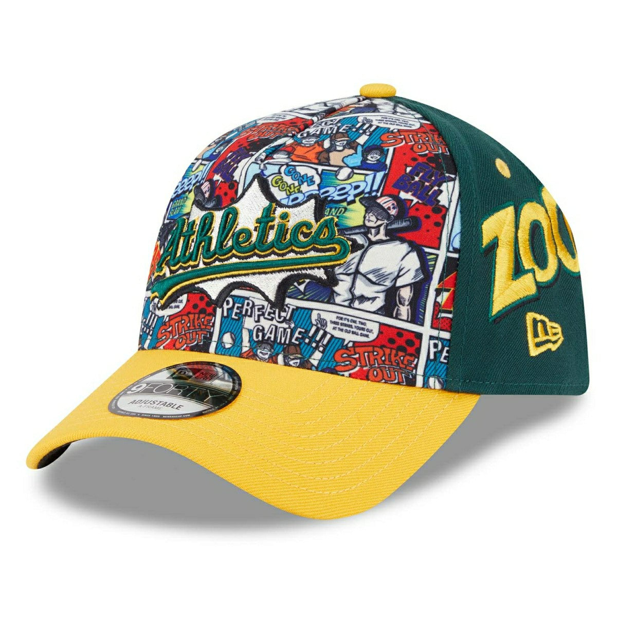 Athletics 2025 MLB Players' Weekend 9FORTY A-Frame Snapback Cap - Taass outlet
