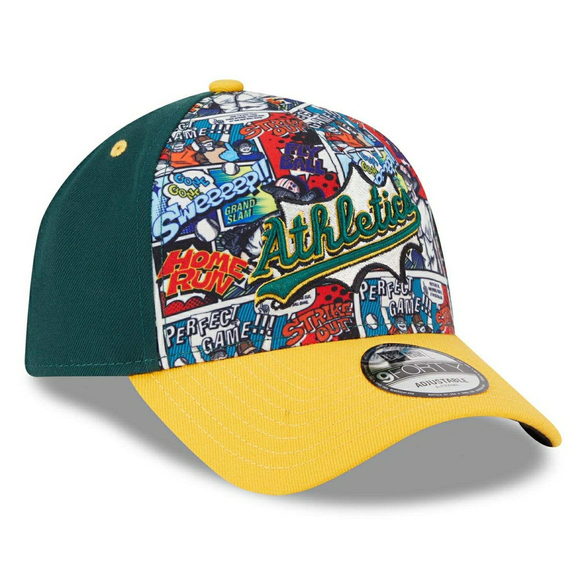 Athletics 2025 MLB Players' Weekend 9FORTY A-Frame Snapback Cap - Taass outlet