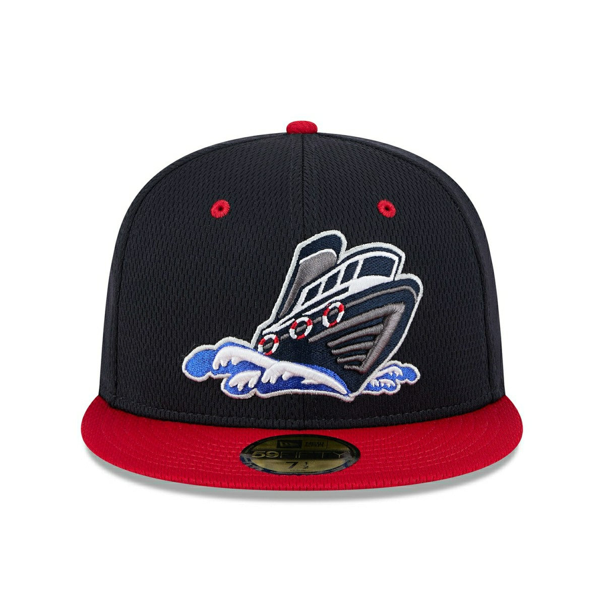 Stockton Ports MiLB Batting Practice Authentic 59FIFTY Fitted Cap Navy - Taass sale