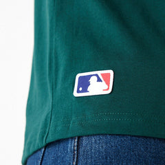Oakland Athletics New Era Arch Wordmark MLB T-Shirt Green - Taass Online
