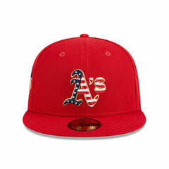 Oakland Athletics 2023 MLB Authentic 4th of July New Era 59FIFTY Fitted Cap - Taass on sale
