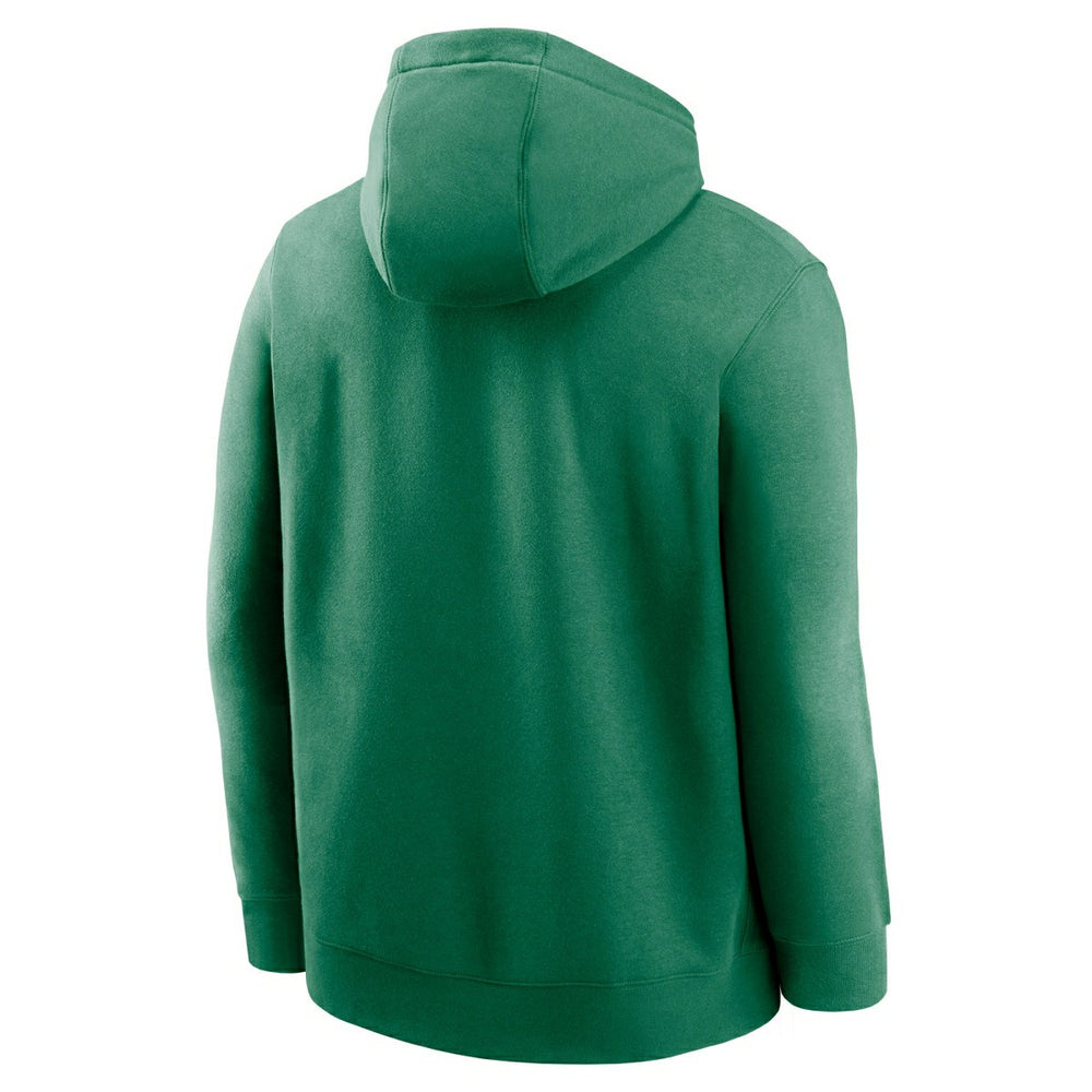 Oakland Athletics Cooperstown Logo Nike Club Fleece MLB Hoodie Green - Taass for sale