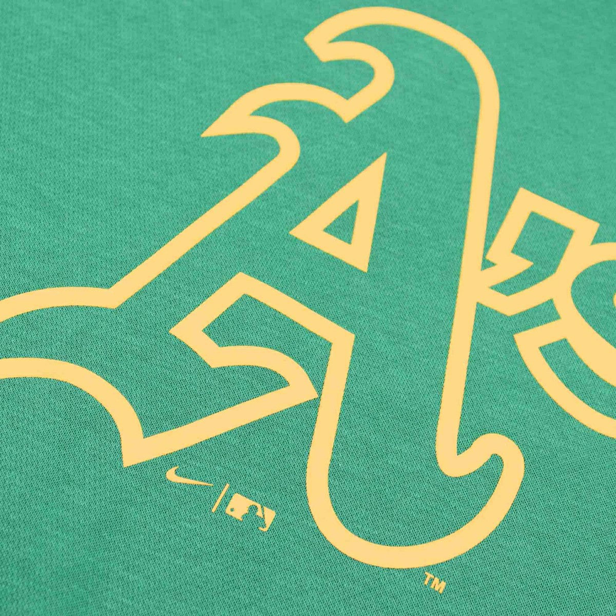 Oakland Athletics Cooperstown Logo Nike Club Fleece MLB Hoodie Green - Taass for sale