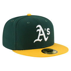 Athletics Authentic New Era 59FIFTY Fitted MLB Cap Home - Taass outlet