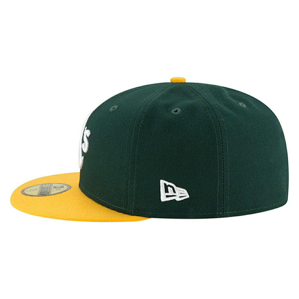 Athletics Authentic New Era 59FIFTY Fitted MLB Cap Home - Taass outlet