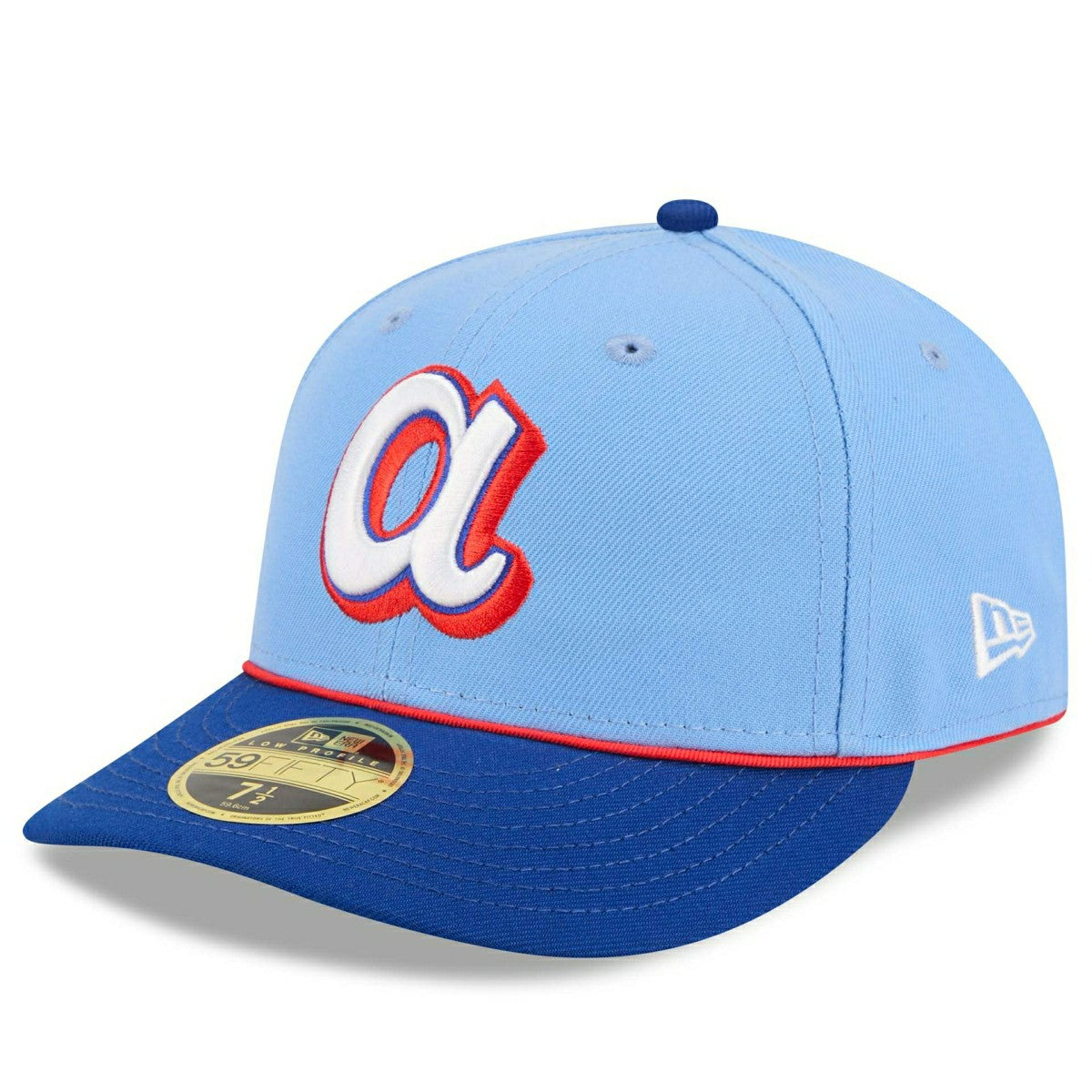 Atlanta Braves MLB Authentic City Connect Low Profile 59FIFTY Fitted Cap Blue - Taass US