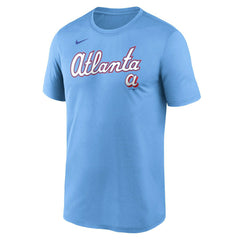 Atlanta Braves City Connect Legend MLB T-Shirt Blue - Taass Online