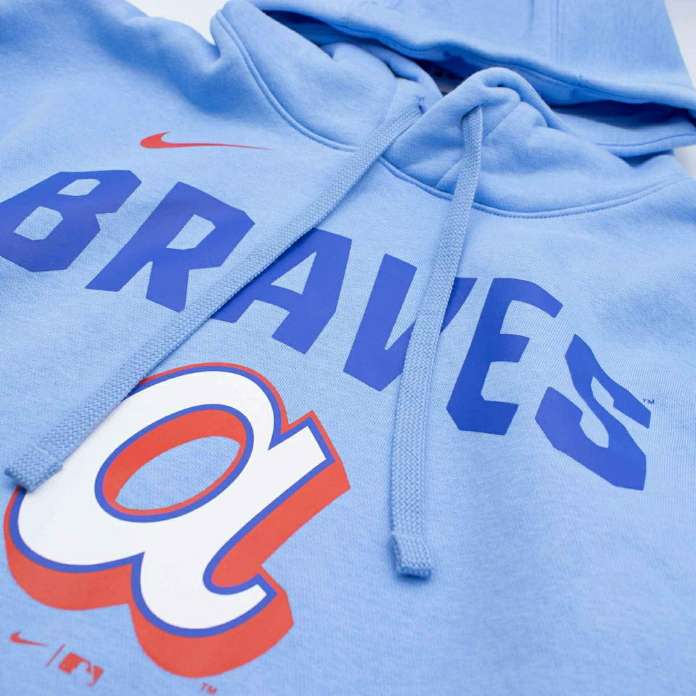 Atlanta Braves City Connect Club MLB Hoodie Blue - Taass US