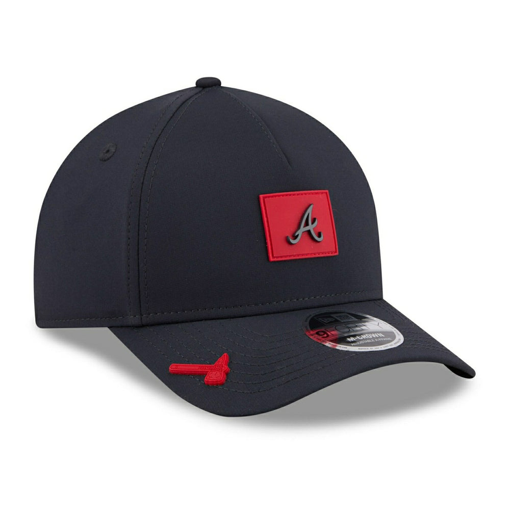 Atlanta Braves 2026 MLB Clubhouse 9FORTY M-Crown A-Frame Snapback Cap - Taass US