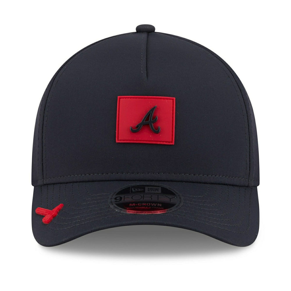 Atlanta Braves 2026 MLB Clubhouse 9FORTY M-Crown A-Frame Snapback Cap - Taass US