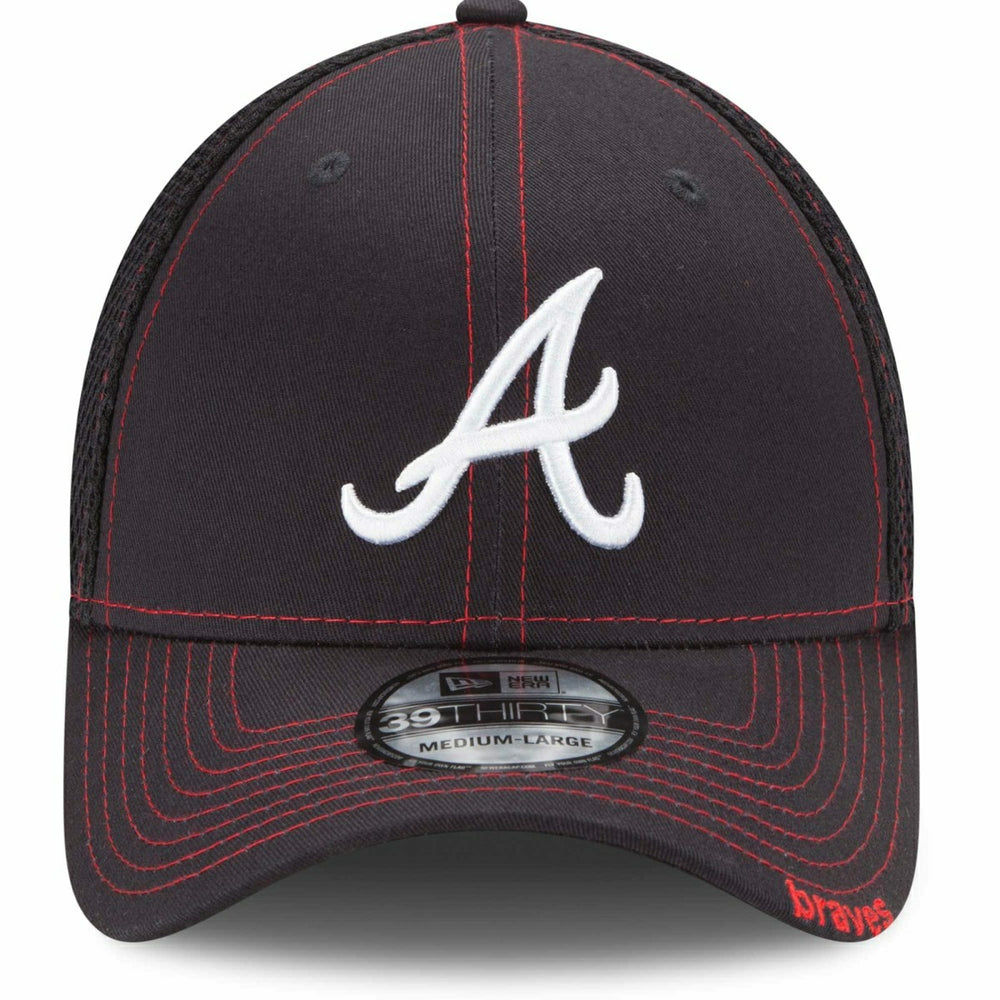 Atlanta Braves Team Neo New Era 39THIRTY MLB Cap - Taass discount