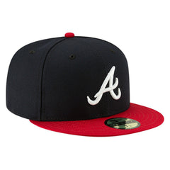 Atlanta Braves Authentic New Era 59FIFTY Fitted MLB Cap Home - Taass Online