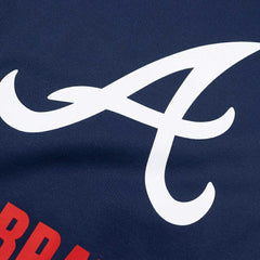 Atlanta Braves 2025 MLB Authentic Performance Therma Hoodie Navy - Taass discount