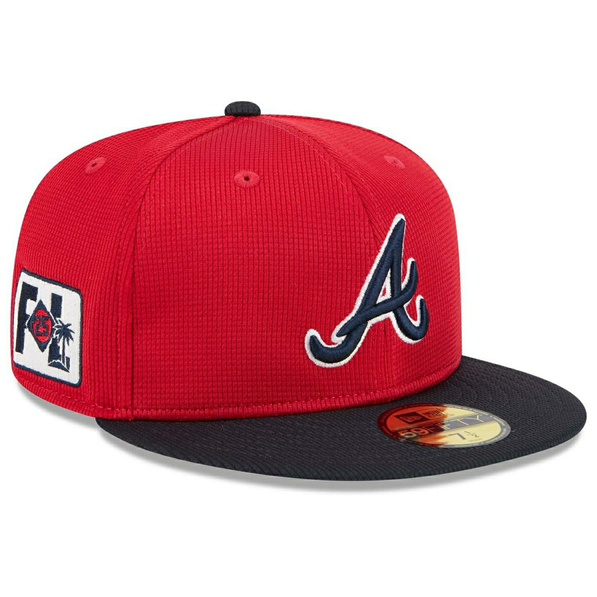 Atlanta Braves 2025 MLB Spring Training 59FIFTY Fitted Cap Red - Taass on sale
