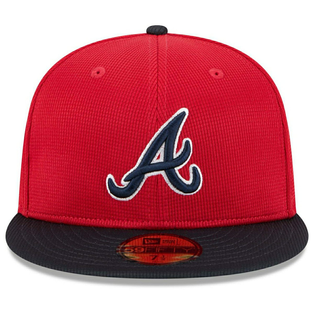 Atlanta Braves 2025 MLB Spring Training 59FIFTY Fitted Cap Red - Taass on sale