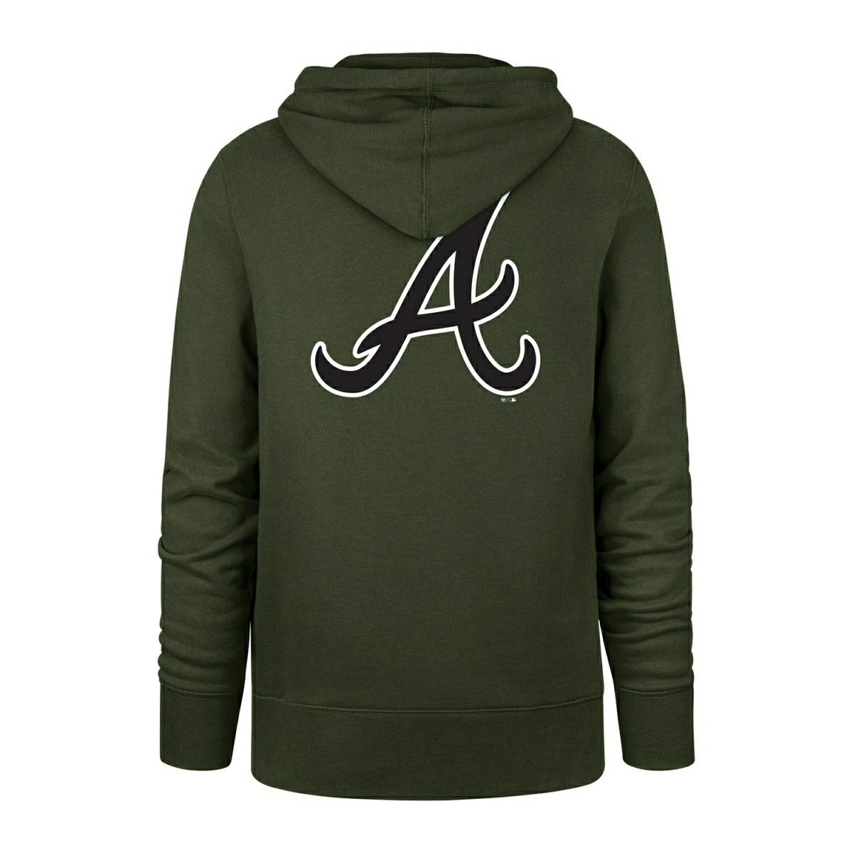 Atlanta Braves Backer '47 Burnside MLB Hoodie Sandalwood - Taass sale