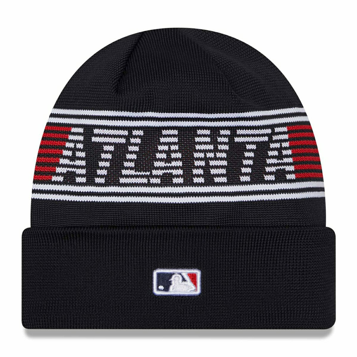 Atlanta Braves Authentic 2024 MLB Clubhouse New Era Beanie Knit - Taass for sale