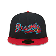 Atlanta Braves Retro 1996 Spring Training New Era 59FIFTY Fitted Cap Black - Taass outlet