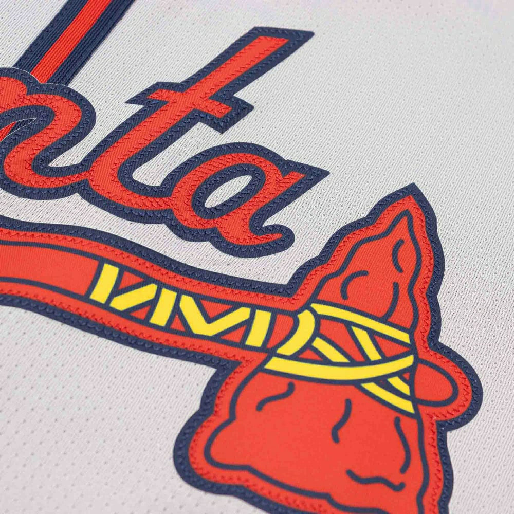 Atlanta Braves Nike Limited MLB Baseball Jersey Road Gray - Taass discount