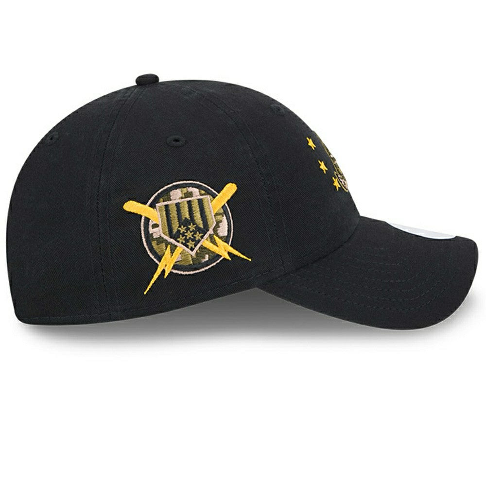 Atlanta Braves 2024 MLB Armed Forces New Era Women's 9TWENTY Cap Black - Taass on sale