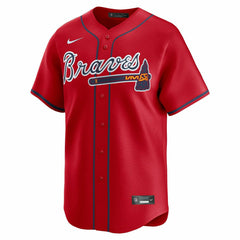 Atlanta Braves Nike Limited MLB Baseball Jersey Alternate Red - Taass for sale