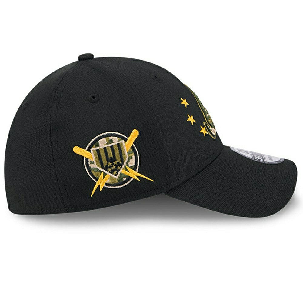 Atlanta Braves 2024 MLB Armed Forces New Era 39THIRTY Flex Cap Black - Taass outlet