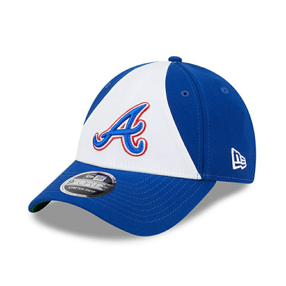 Atlanta Braves Official MLB City Connect New Era Stretch-Snap 9FORTY Cap - Taass discount