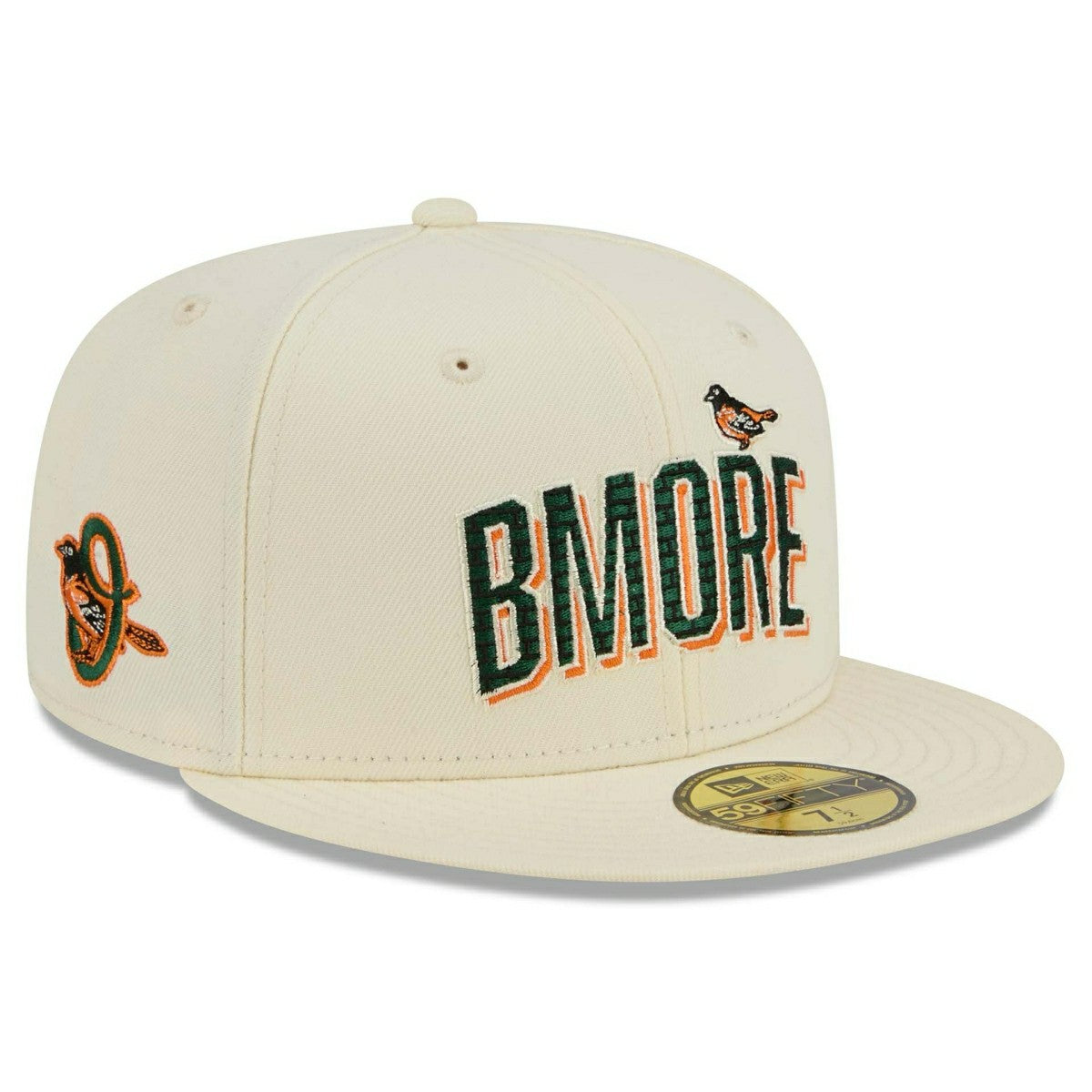 Baltimore Orioles MLB City Connect Fan Pack 59FIFTY Fitted Cap Natural - Taass on sale