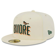 Baltimore Orioles MLB City Connect Fan Pack 59FIFTY Fitted Cap Natural - Taass on sale