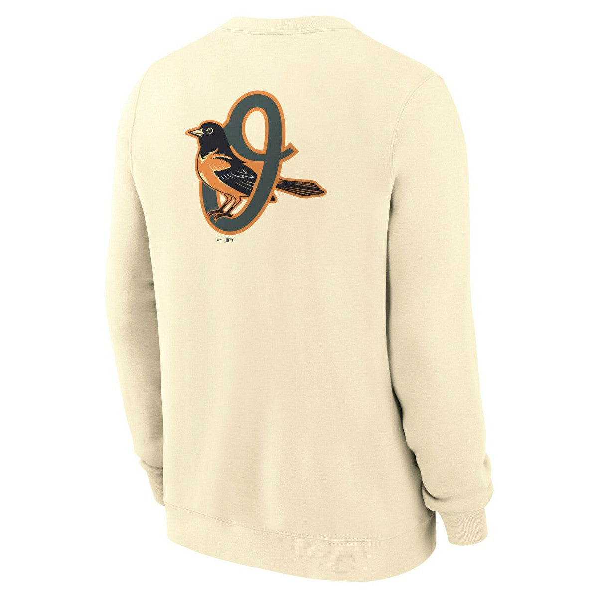 Baltimore Orioles City Connect 2-Hit Club Crew Pullover Natural - Taass on sale