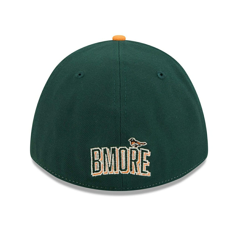 Baltimore Orioles MLB City Connect 39THIRTY M-Crown Flex Cap Green - Taass sale