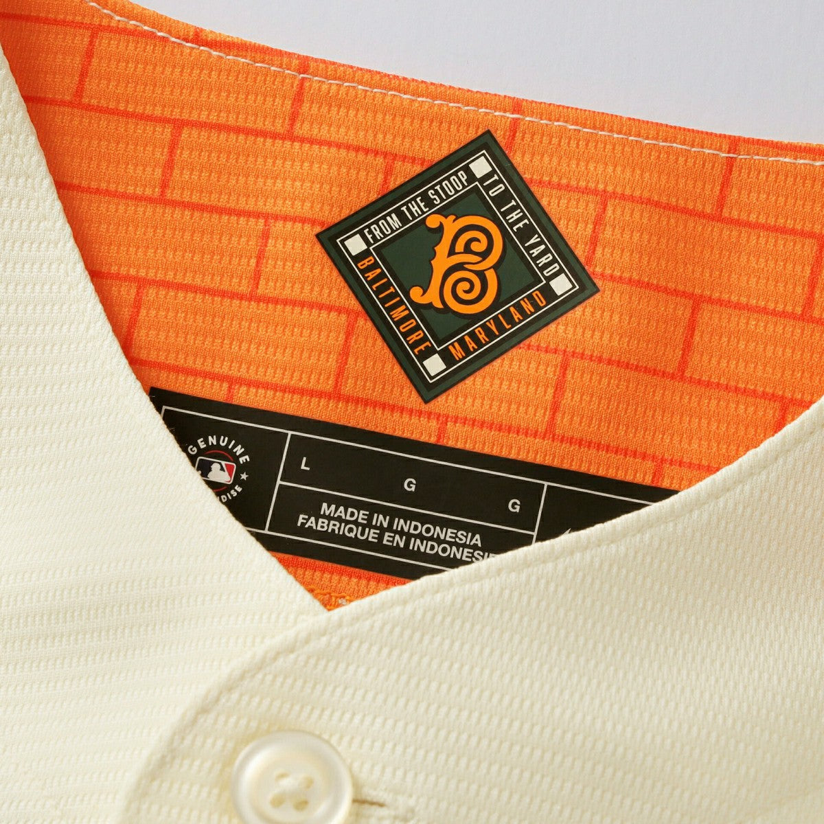 Baltimore Orioles 2026 City Connect Stadium MLB Jersey Cream - Taass Online