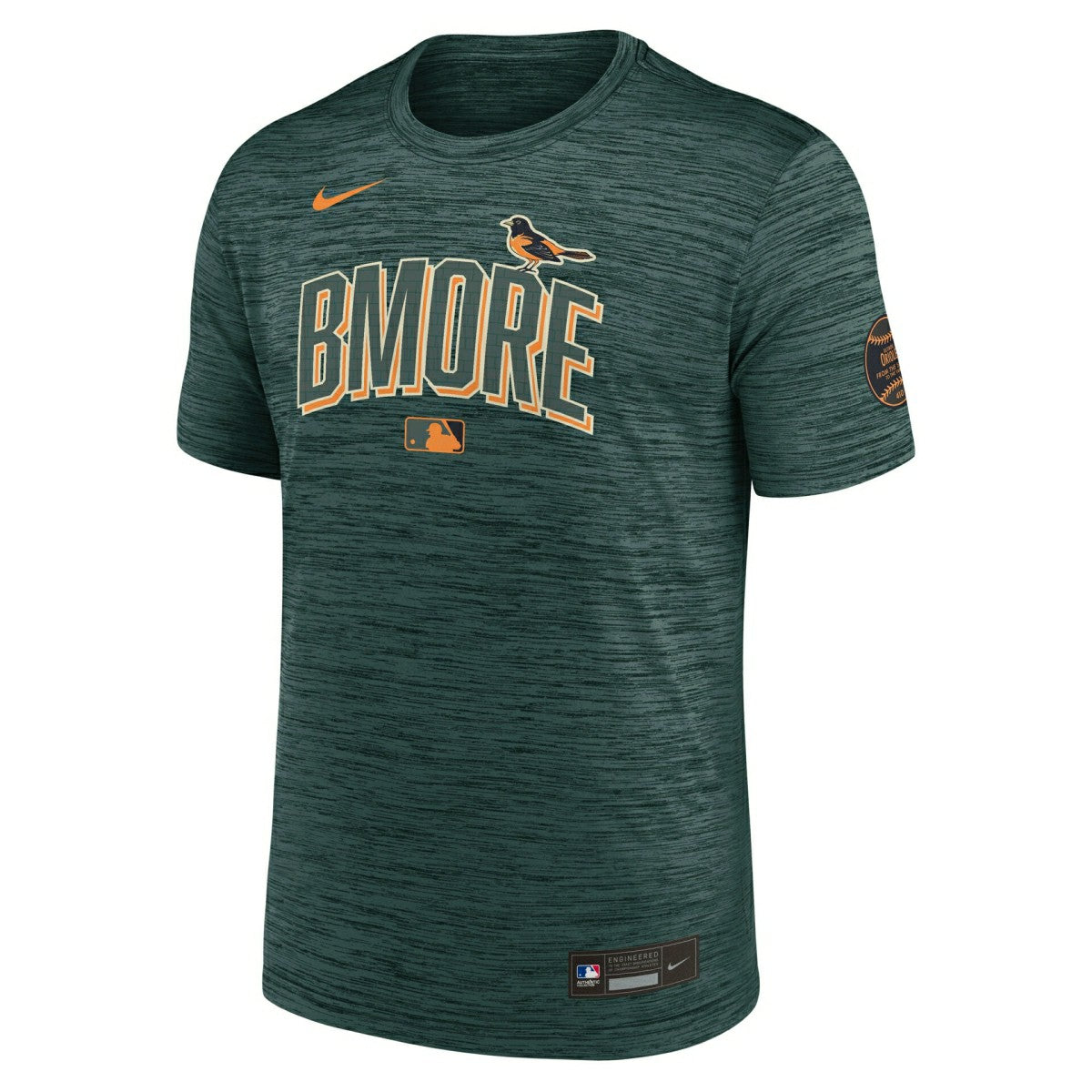 Baltimore Orioles City Connect 2026 MLB Authentic Velocity T-Shirt Green - Taass discount