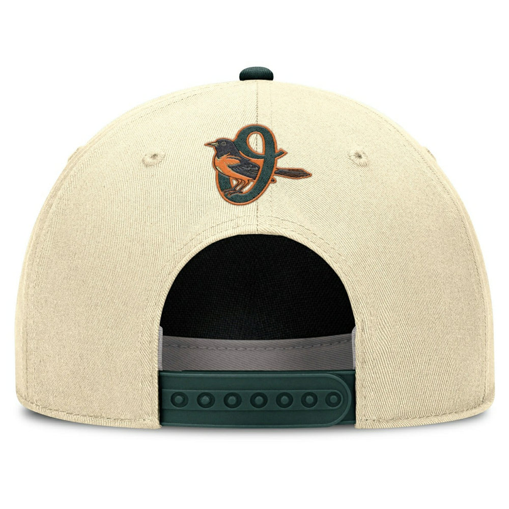 Baltimore Orioles City Connect Rise Adjustable MLB Cap Natural - Taass on sale