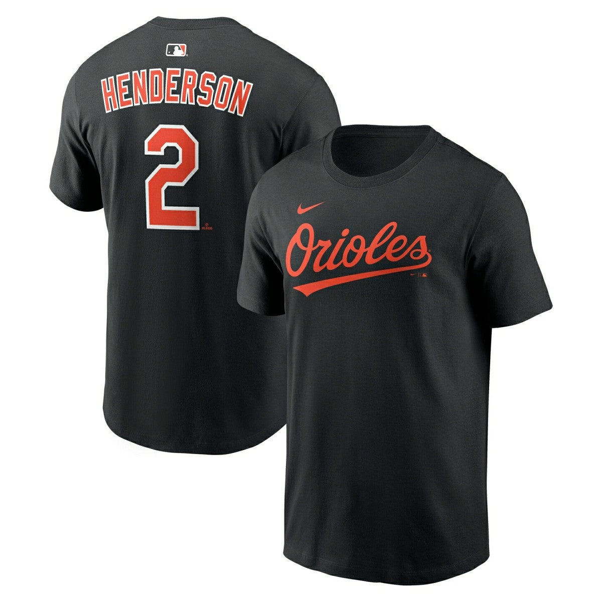 Gunnar Henderson #2 Baltimore Orioles Player MLB T-Shirt Black - Taass sale
