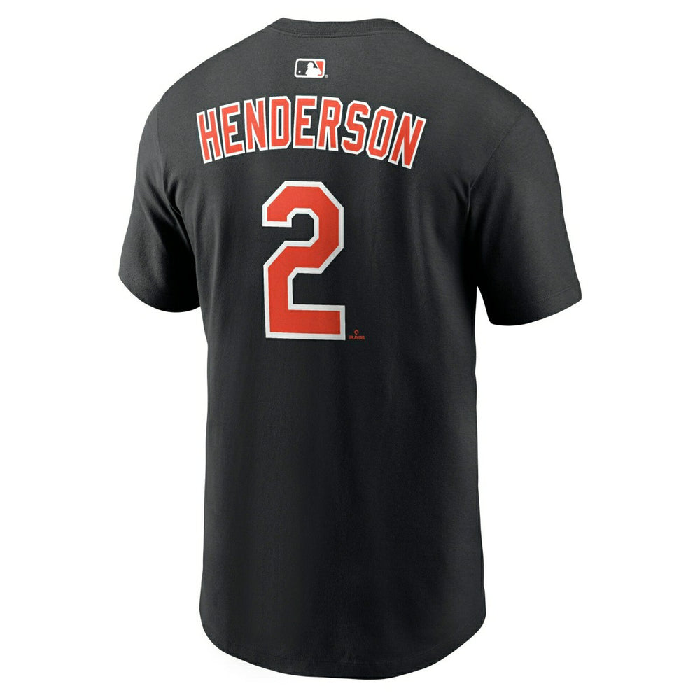 Gunnar Henderson #2 Baltimore Orioles Player MLB T-Shirt Black - Taass sale